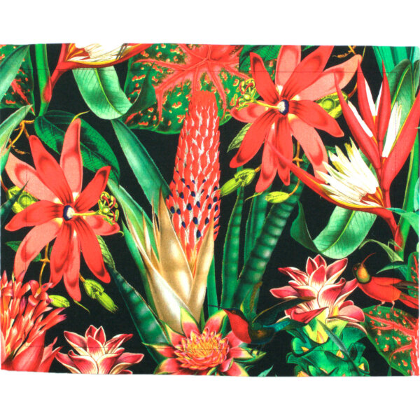 SANDNER Exotic Tischset mit tropischen Blumen