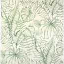 SANDNER Vaiana Mitteldecke mit tropischen Palmen-Print