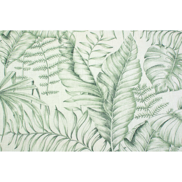 SANDNER Vaiana Tischläufer mit tropischen Palmen-Print