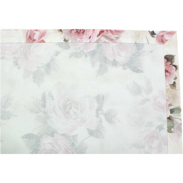 SANDNER Rose Garden Tischdecke mit Rosen-Print