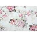 SANDNER Rose Garden Tischband mit Rosen-Print