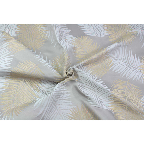 SANDNER Phönixpalme Kissenhülle mit gewebten Palmenblättern
