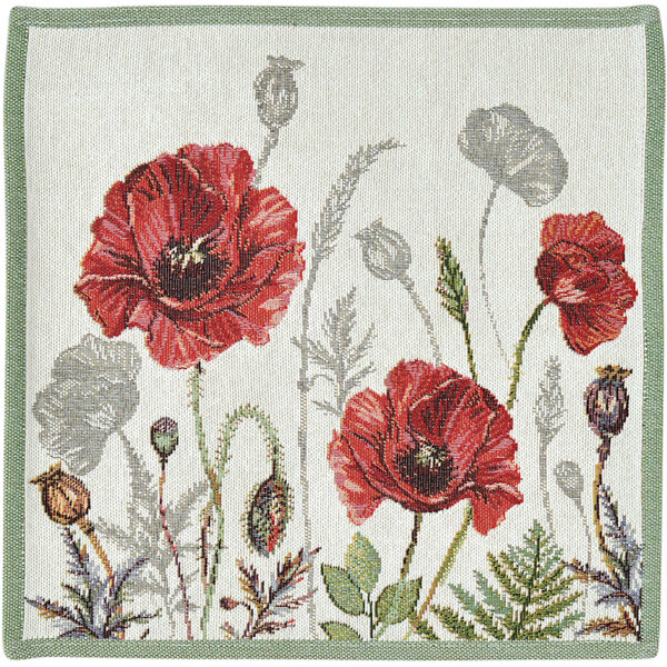 SANDER Poppy Meadow Tischset 32 x 32 cm Mehrfarbig