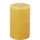 IHR Cylinder Candle Stumpenkerze Ø7x11 cm Gelb