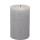 IHR Cylinder Candle Stumpenkerze Ø7x11 cm Silber