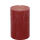 IHR Cylinder Candle Stumpenkerze Ø7x11 cm Rot