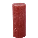 IHR Cylinder Candle Stumpenkerze Ø7x17 cm Rot