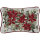 SANDER Winter Blossom gefülltes Gobelin-Kissen mit Weihnachtsstern-Motiven