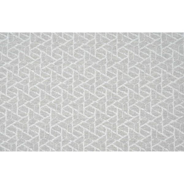 SANDNER Sina Platzset 39x49 cm gesäumt grau mit grafischem Muster