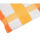GÖZZE New York Streifen Duschtuch 70x140 cm orange/weiß/gelb