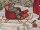 SANDNER Santa Gobelin-Kissenhülle mit Weihnachtsmann
