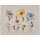 SANDNER Cosmea Gobelin-Tischset mit schönem Blumendesign