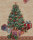 SANDNER Geschenke Gobelin-Kissenhülle mit großem Weihnachtsbaum