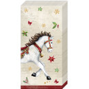 IHR Festive Horse Taschentücher mit Schaukelpferd