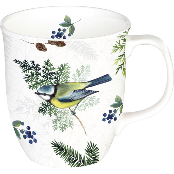 IHR Maisie´s Friends Kaffeebecher mit kleinen Vögel und Zweigen