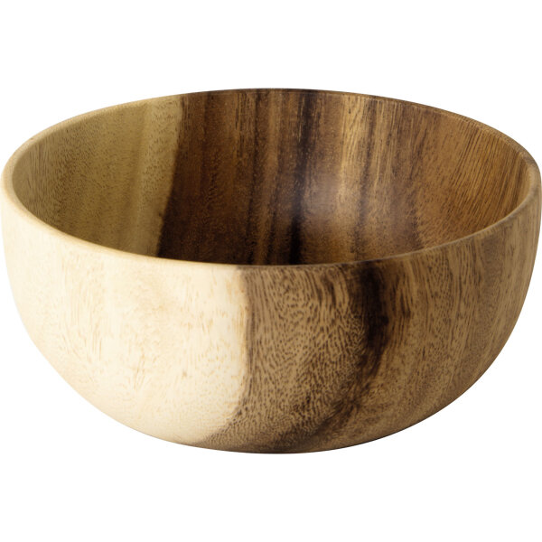 IHR Acacia Wooden Bowl Schale rund aus Akazienholz