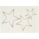 SANDER Starlet Loft Tischset 35x50 cm ecru mit Sternen...