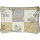 SANDER Belle Patch Gobelin-Kissen gefüllt 32x48 cm taupe