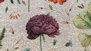 SANDNER Blumenwelt Gobelin-Tischband mit Sommerblumen