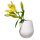 VILLEROY&BOCH Manufacture Collier Carre Vase 15 cm weiß