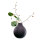 VILLEROY&BOCH Manufacture Collier Perle Vase 12 cm schwarz