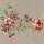SANDNER Mira Gobelin- Mitteldecke mit schönen Blumenmotiven