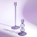 Villeroy&Boch Kerzenständer 25 cm lila aus Glas