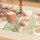 SANDER Tulip Stripe Gobelin-Tischläufer mit Tulpen