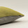 SANDER Dobby Kissenhülle 45x45 cm hellgrün/grau
