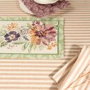 SANDER Springtime Gobelin-Tischband mit Blumenranke