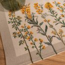 SANDNER Steinklee Gobelin-Tischset mit Blumen