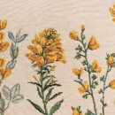 SANDNER Steinklee Gobelin-Kissenhülle mit Blumen