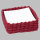 Serviettenhalter Paper napkin holder Rot 19x19x6 cm