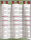 Linea Scheibengardine Schlaufenpanneaux 50x140 rot