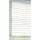 Raffrollo Maria transparent Gardine weiß braun grün gestreift 0,80m breit x 1,75m hoch