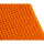 GÖZZE CHENILLE Badteppich 50 x 70 cm orange