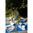 IHR AGNETHA Lunch-Servietten 33 x 33 cm blau